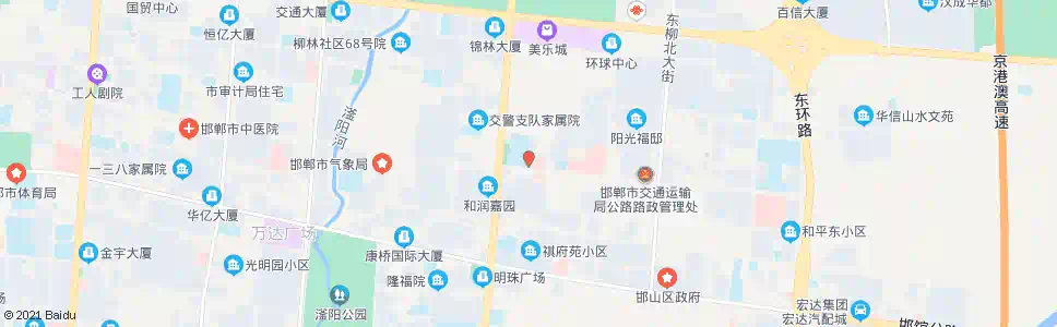 邯郸眼病医院_公交站地图_邯郸公交_妙搜公交查询2025