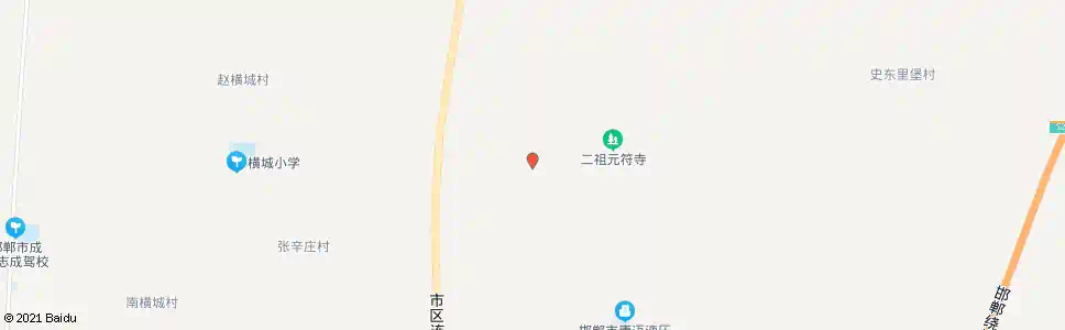 邯郸西二组村_公交站地图_邯郸公交_妙搜公交查询2025