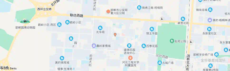 邯郸中煤四十九处_公交站地图_邯郸公交_妙搜公交查询2025