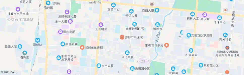 邯郸中医院_公交站地图_邯郸公交_妙搜公交查询2025
