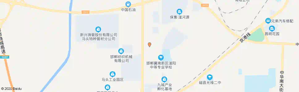 邯郸马头管委会创业服务中心_公交站地图_邯郸公交_妙搜公交查询2025