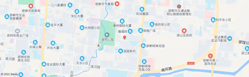 邯郸滏阳小学_公交站地图_邯郸公交_妙搜公交查询2025