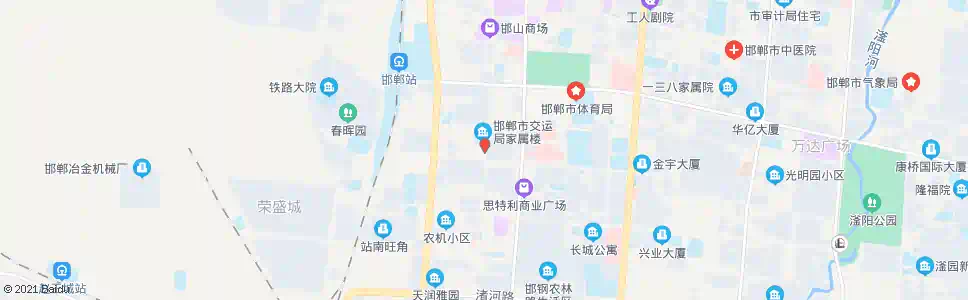 邯郸贸西市场_公交站地图_邯郸公交_妙搜公交查询2025