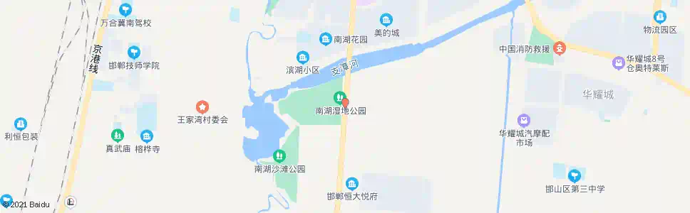 邯郸左西_公交站地图_邯郸公交_妙搜公交查询2025