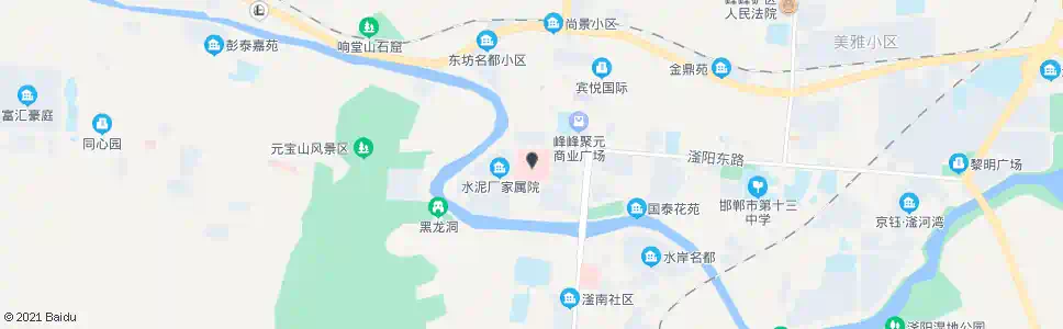 邯郸峰峰集团邯郸医院_公交站地图_邯郸公交_妙搜公交查询2025