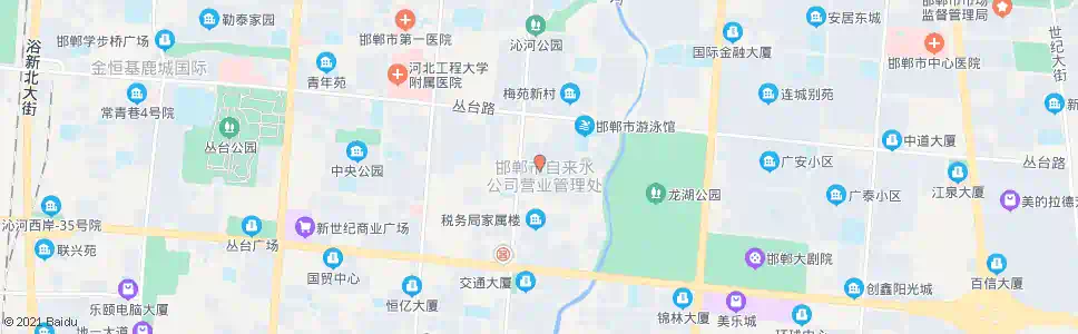 邯郸实验小学_公交站地图_邯郸公交_妙搜公交查询2025