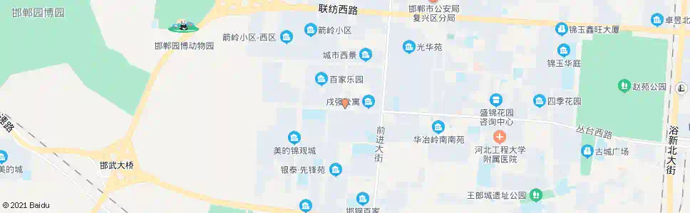邯郸三局建筑公司_公交站地图_邯郸公交_妙搜公交查询2025
