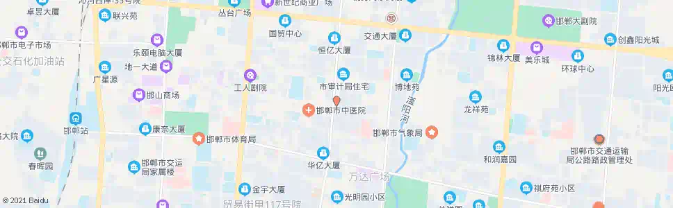 邯郸光明百货_公交站地图_邯郸公交_妙搜公交查询2025