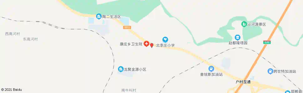 邯郸北李庄路口_公交站地图_邯郸公交_妙搜公交查询2025