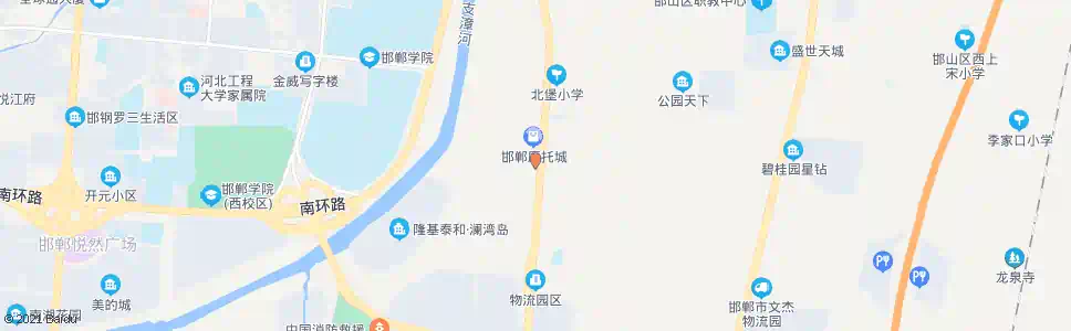 邯郸中原旧货市场_公交站地图_邯郸公交_妙搜公交查询2025