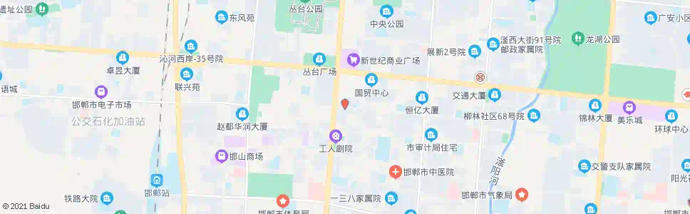 邯郸电业家属院_公交站地图_邯郸公交_妙搜公交查询2025