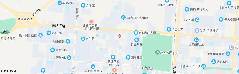 邯郸三十一处_公交站地图_邯郸公交_妙搜公交查询2025
