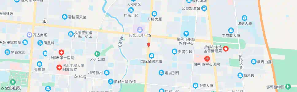 邯郸邯郸市房产交易中心_公交站地图_邯郸公交_妙搜公交查询2025