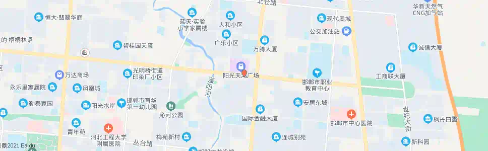邯郸实创装饰_公交站地图_邯郸公交_妙搜公交查询2025