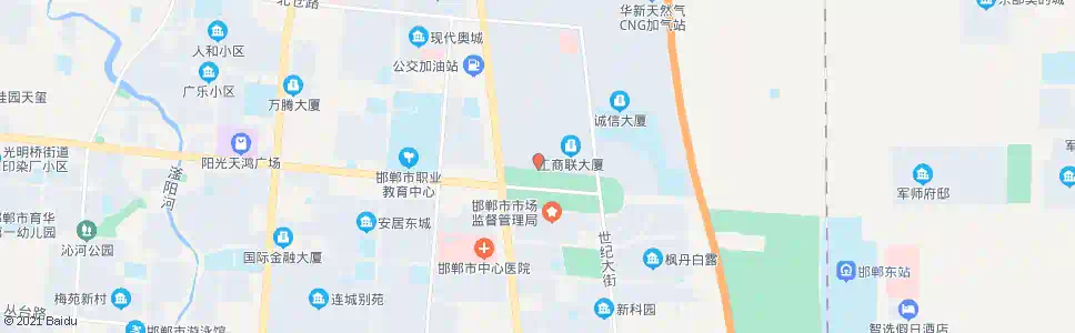 邯郸和平东小学_公交站地图_邯郸公交_妙搜公交查询2025