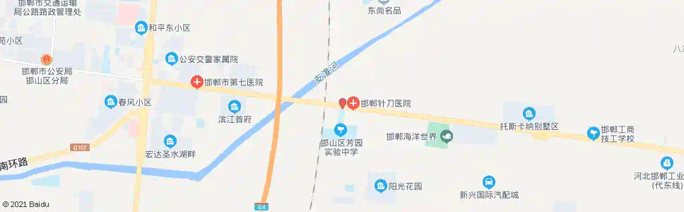 邯郸志诚学校_公交站地图_邯郸公交_妙搜公交查询2025