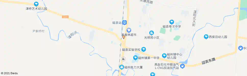 邯郸永康医院_公交站地图_邯郸公交_妙搜公交查询2025