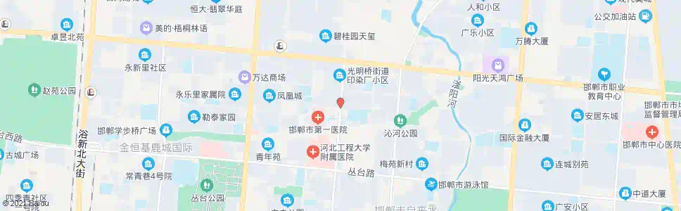 邯郸邯郸市实验小学_公交站地图_邯郸公交_妙搜公交查询2025