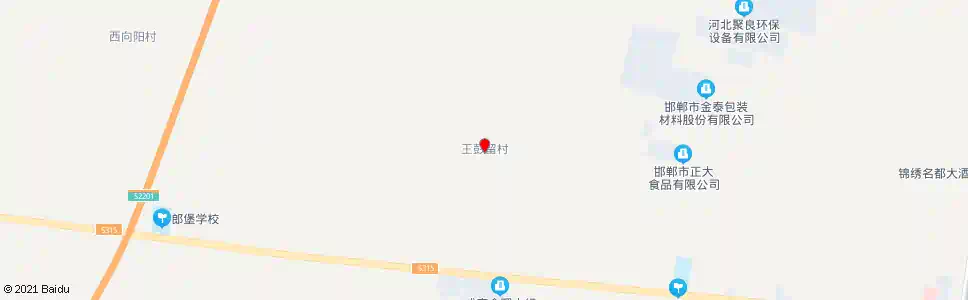 邯郸王彭留_公交站地图_邯郸公交_妙搜公交查询2025