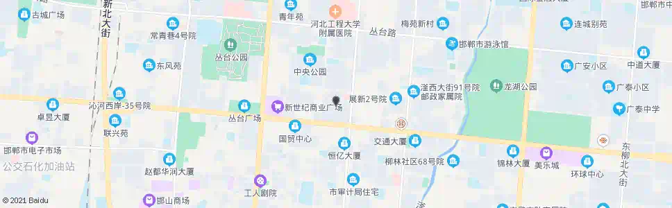 邯郸市委_公交站地图_邯郸公交_妙搜公交查询2025