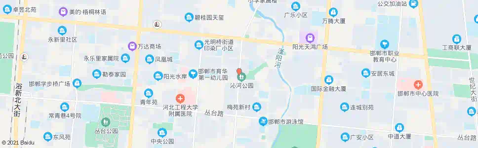 邯郸滏西桥_公交站地图_邯郸公交_妙搜公交查询2025