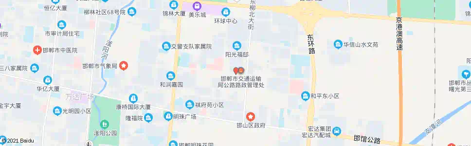 邯郸路政处_公交站地图_邯郸公交_妙搜公交查询2025