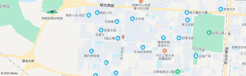 邯郸鑫岭家具城_公交站地图_邯郸公交_妙搜公交查询2025