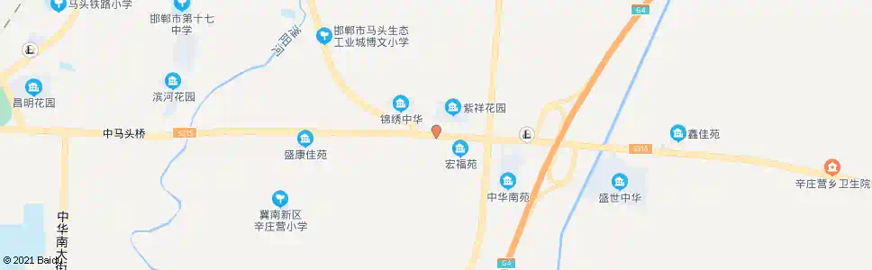 邯郸小马庄_公交站地图_邯郸公交_妙搜公交查询2025