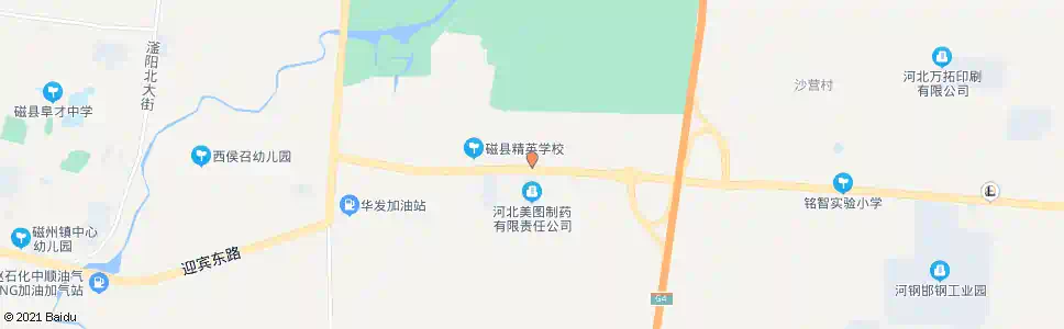 邯郸县交警大队_公交站地图_邯郸公交_妙搜公交查询2025