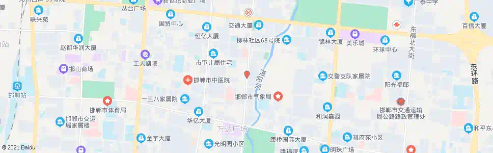 邯郸和平医院_公交站地图_邯郸公交_妙搜公交查询2025