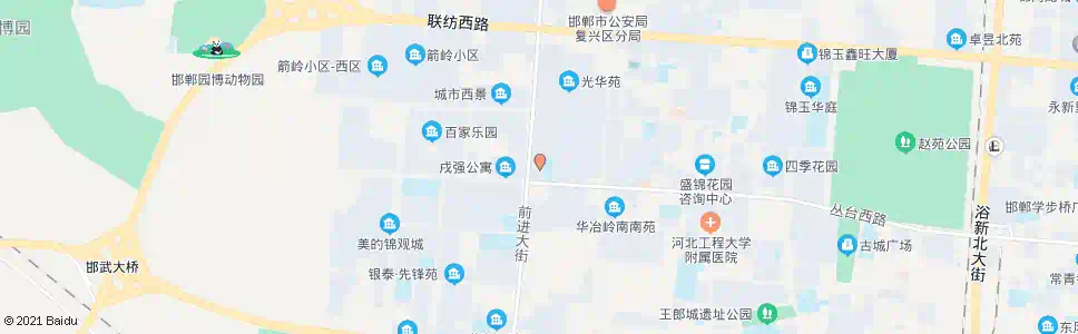 邯郸百家村五区金岭家俱城_公交站地图_邯郸公交_妙搜公交查询2025