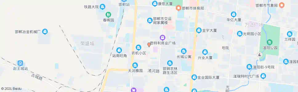 邯郸邯山街农林路口_公交站地图_邯郸公交_妙搜公交查询2025