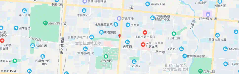 邯郸邯郸广播电视大学_公交站地图_邯郸公交_妙搜公交查询2025