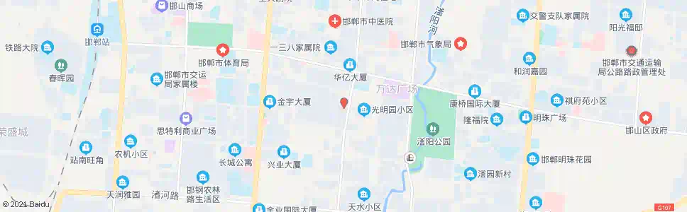 邯郸连城口腔门诊部_公交站地图_邯郸公交_妙搜公交查询2025