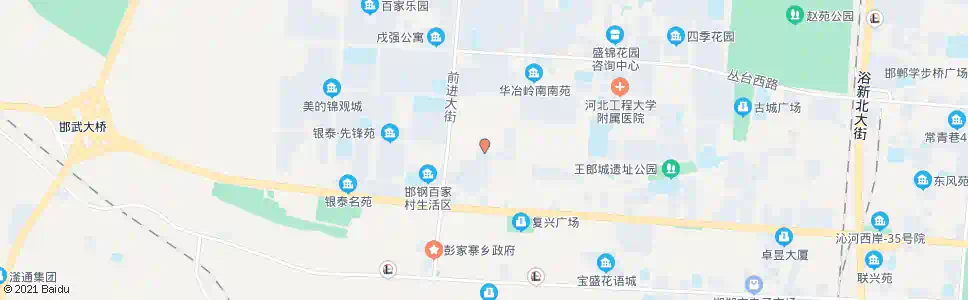邯郸百六生活区_公交站地图_邯郸公交_妙搜公交查询2025