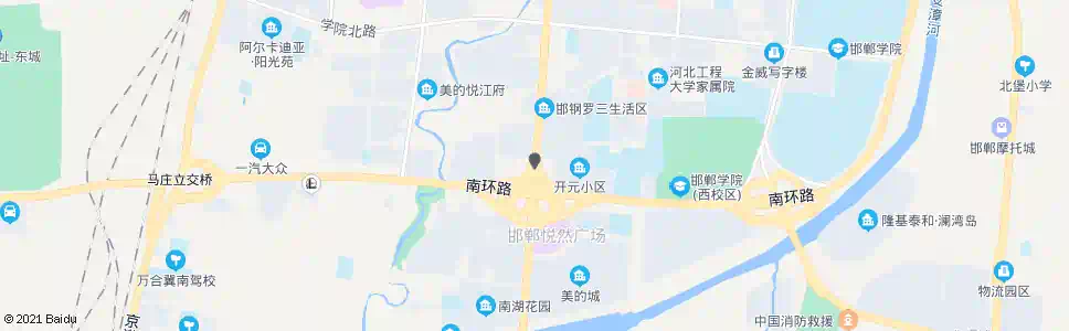 邯郸北环桥公交枢纽站_公交站地图_邯郸公交_妙搜公交查询2025