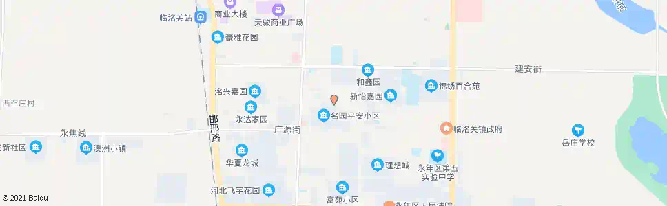 邯郸二厂生活区_公交站地图_邯郸公交_妙搜公交查询2025
