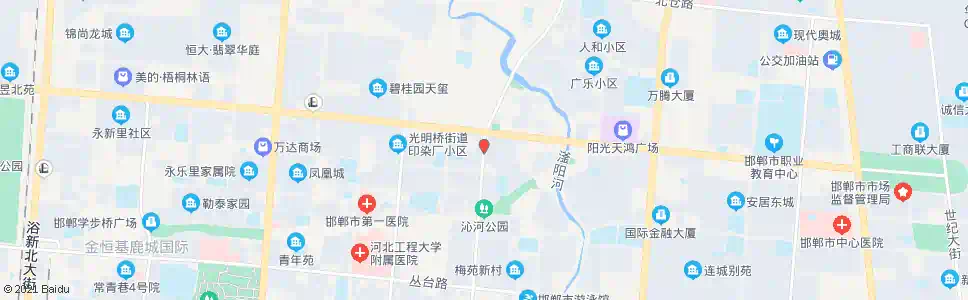 邯郸水文地质局(水星宾馆)_公交站地图_邯郸公交_妙搜公交查询2025