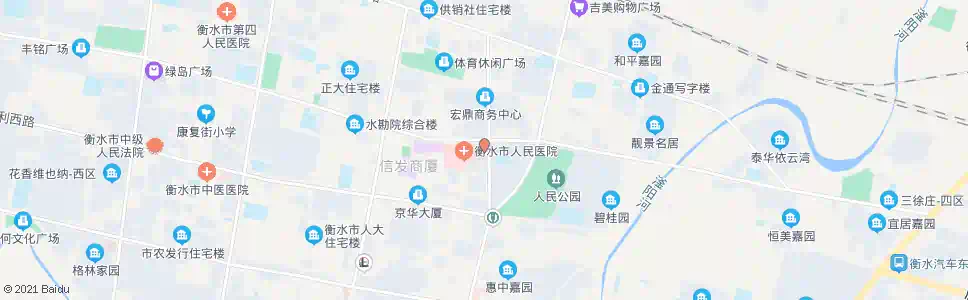 衡水哈励逊医院东门_公交站地图_衡水公交_妙搜公交查询2025