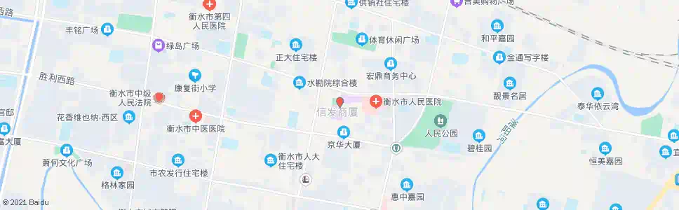 衡水现代泌尿医院(周大生珠宝金行)_公交站地图_衡水公交_妙搜公交查询2025