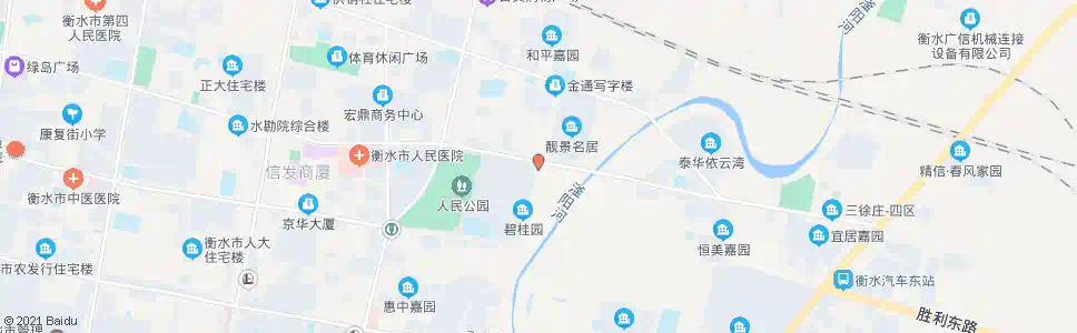 衡水人民路口_公交站地图_衡水公交_妙搜公交查询2025