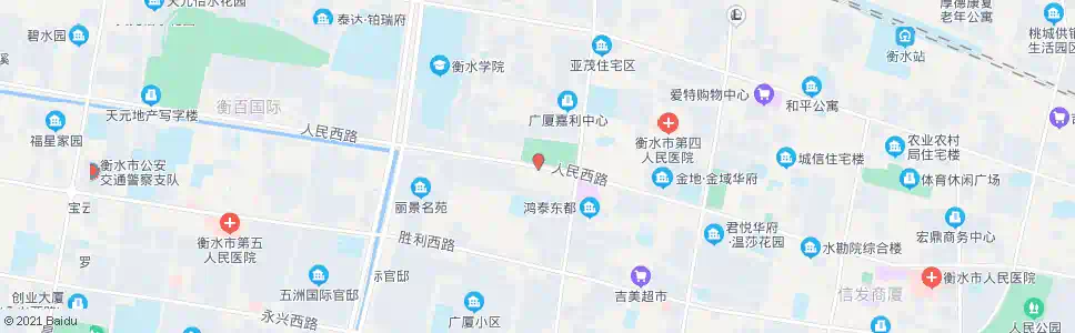 衡水人民广场_公交站地图_衡水公交_妙搜公交查询2025