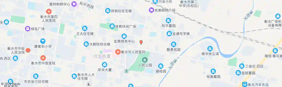 衡水榕花街人民路口_公交站地图_衡水公交_妙搜公交查询2025