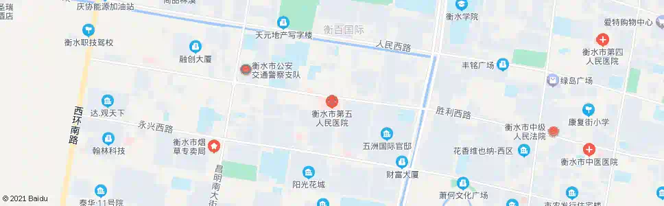 衡水市五院_公交站地图_衡水公交_妙搜公交查询2025