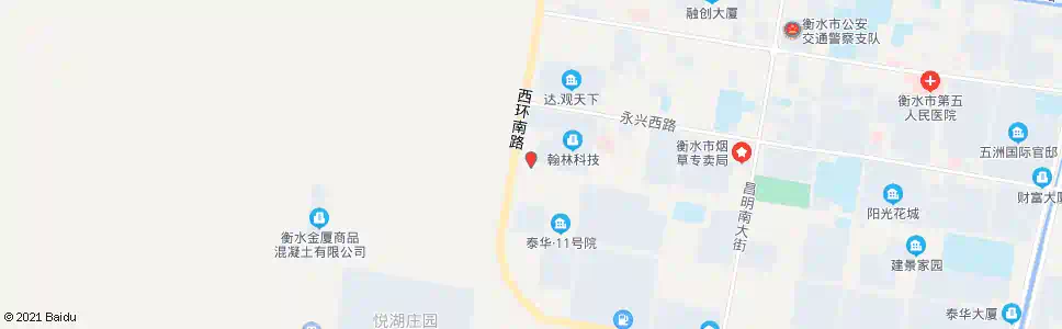 衡水西外环口_公交站地图_衡水公交_妙搜公交查询2025