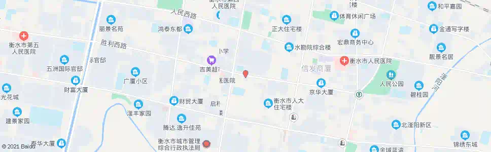 衡水胜利路小学_公交站地图_衡水公交_妙搜公交查询2025
