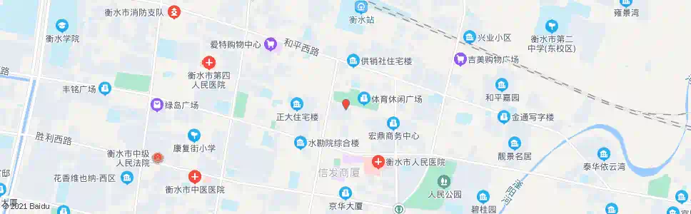 衡水休闲广场_公交站地图_衡水公交_妙搜公交查询2025