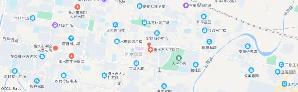 衡水哈院(现代泌尿医院)_公交站地图_衡水公交_妙搜公交查询2025