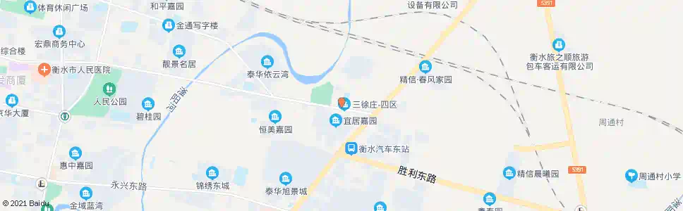 衡水三徐庄_公交站地图_衡水公交_妙搜公交查询2025