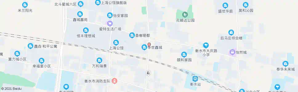 衡水地道桥北口_公交站地图_衡水公交_妙搜公交查询2025